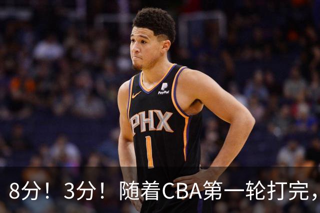 8分！3分！随着CBA第一轮打完，终于知道郭士强选人眼光有多差了